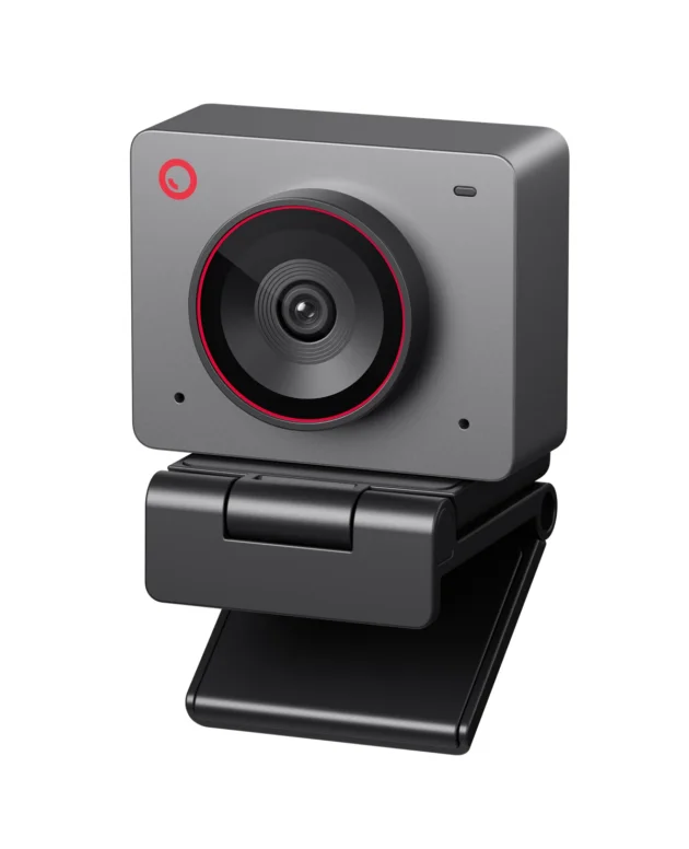 OBSBOT Meet 2-4K Webcam for PC with 1/2" Sensor, AI Framing & Autofocus, Beauty Mode, Lightweight, HDR, Webcam with Microphone,
