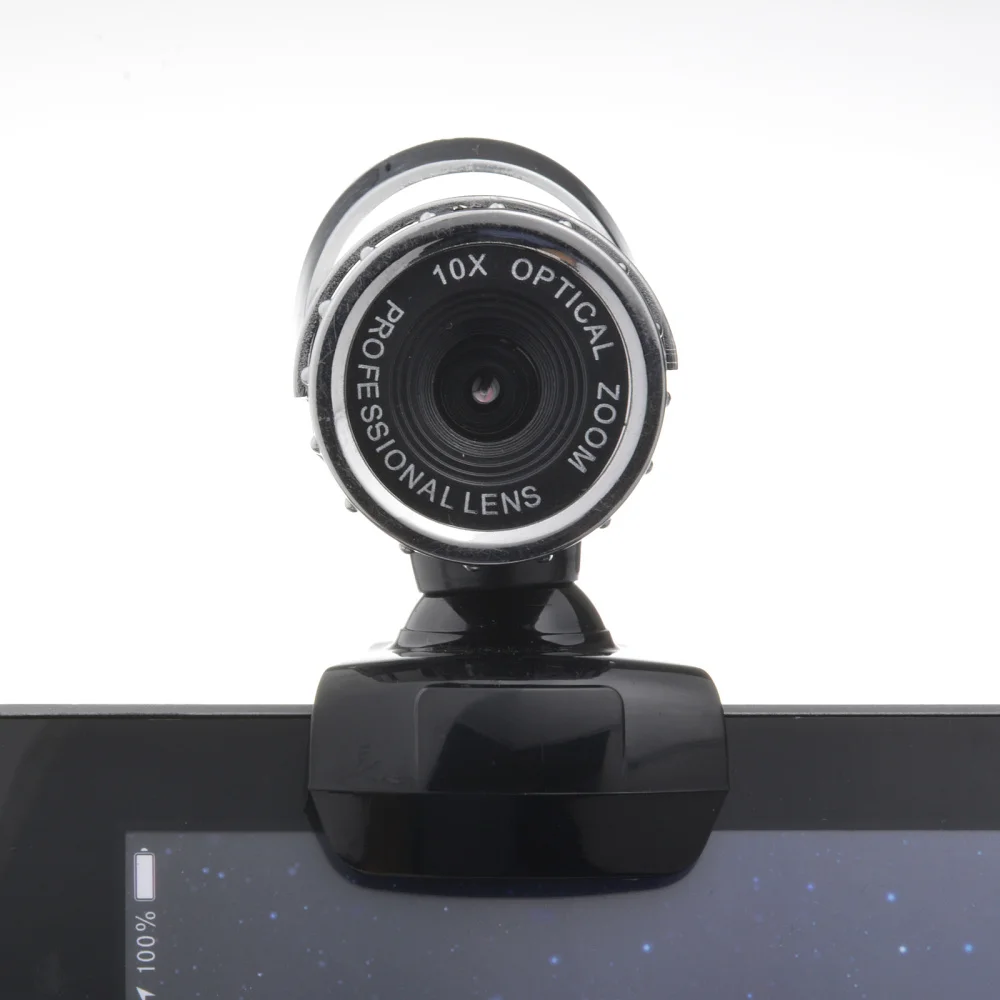 Rotatable Night Vision Webcam USB High Definition Web Cam 360 Degree MIC Clip-on Computer PC Laptop Notebook Web Camera - Image 6