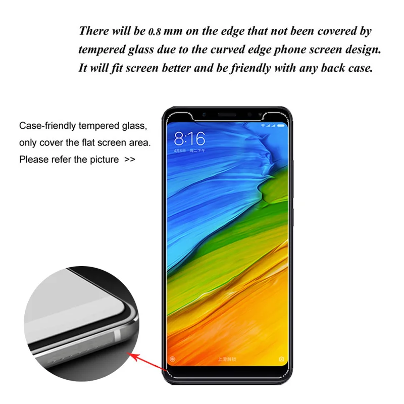 3Pcs Tempered Glass For Xiaomi Redmi Note 5 Pro Screen Protector For Xiaomi Redmi Note5 Pro Shield Protective Glass Film 9H - Image 3