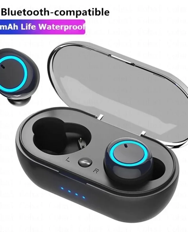 TWS Earpieces Wireless Headphones 5.0 Earphones Sport Earbuds Headset With Mic Charging box Headphone For Bluetooth Phone Xiaomi