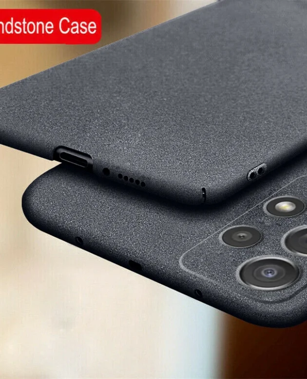 Ultra-Thin Slim Matte Sandstone Case For Samsung Galaxy A17 A55 A54 A53 S26 S25 S22 S23 S24 Ultra Plus Shockproof Hard PC Case