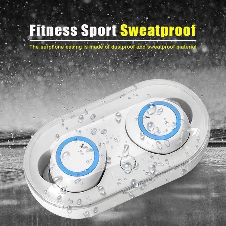 TWS Earpieces Wireless Headphones 5.0 Earphones Sport Earbuds Headset With Mic Charging box Headphone For Bluetooth Phone Xiaomi - Image 4