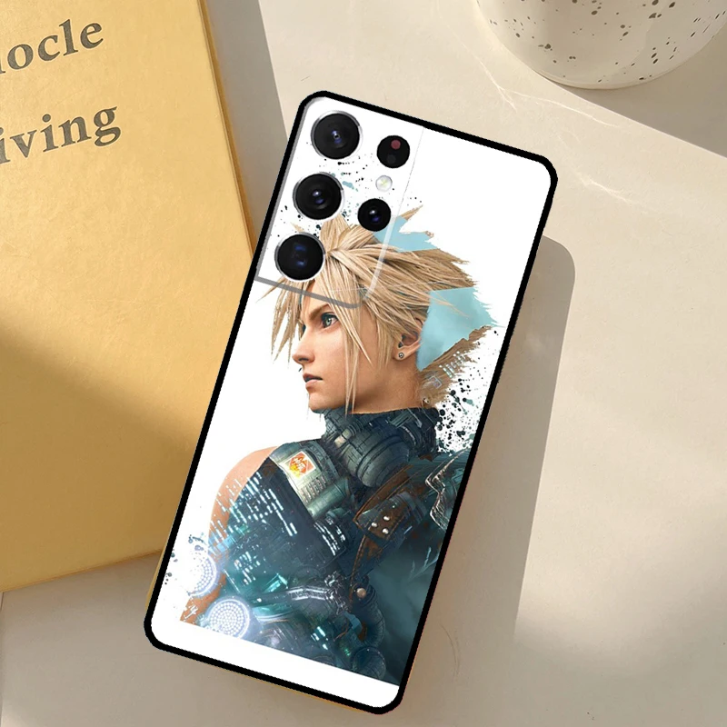 FINAL FANTASY Cloud Strife Back Case For Samsung Galaxy S23 S21 Ultra S20 FE S9 S10 S22 Plus Note 10 Plus S22 Ultra Coque - Image 5