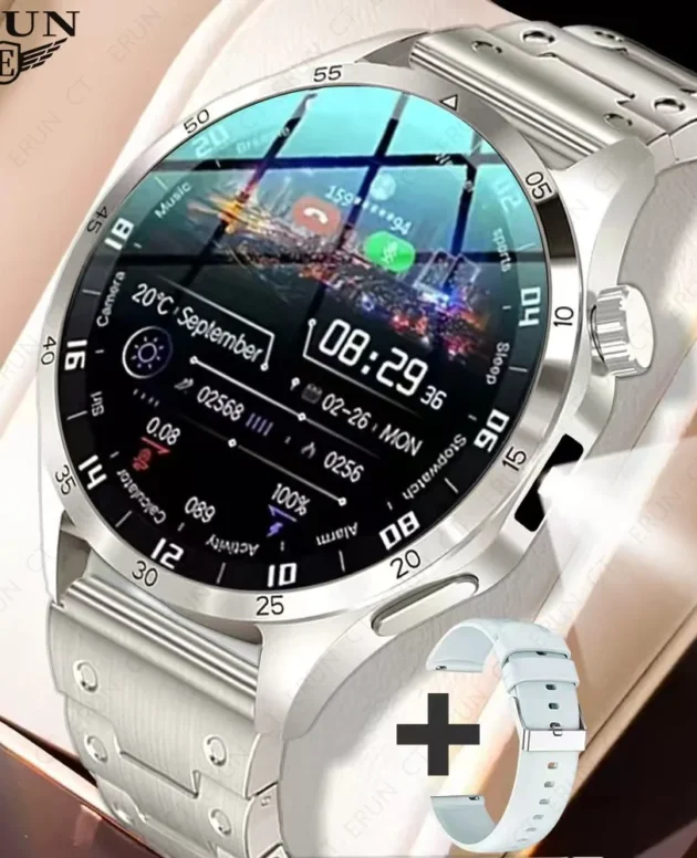 The Latest Smartwatch, High-end, with a 1.5-inch Touch Screen and a Stylish Polka-dot Strap. It Features Call Reminders, Message