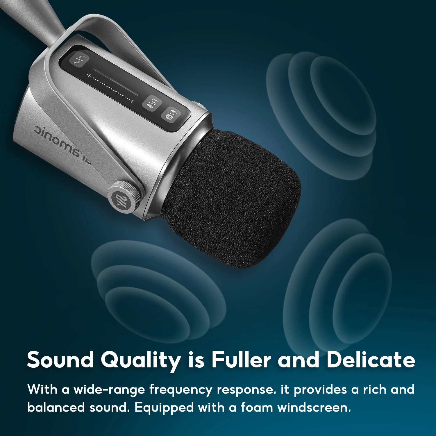 Saramonic SR-BV3 Cardioid Dynamic Microphone for iPhone Android PC Audio Mixer Gaming Broadcasting Podcasting Youtube Recording - Image 3