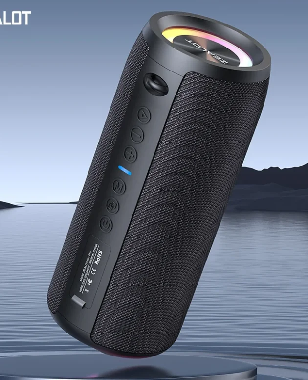 Zealot-S51Pro 40W High-power Bluetooth Speaker 3D Stereo Bass Bluetooth Speaker Portable IPX5 Waterproof Suitable TWS Boom Box