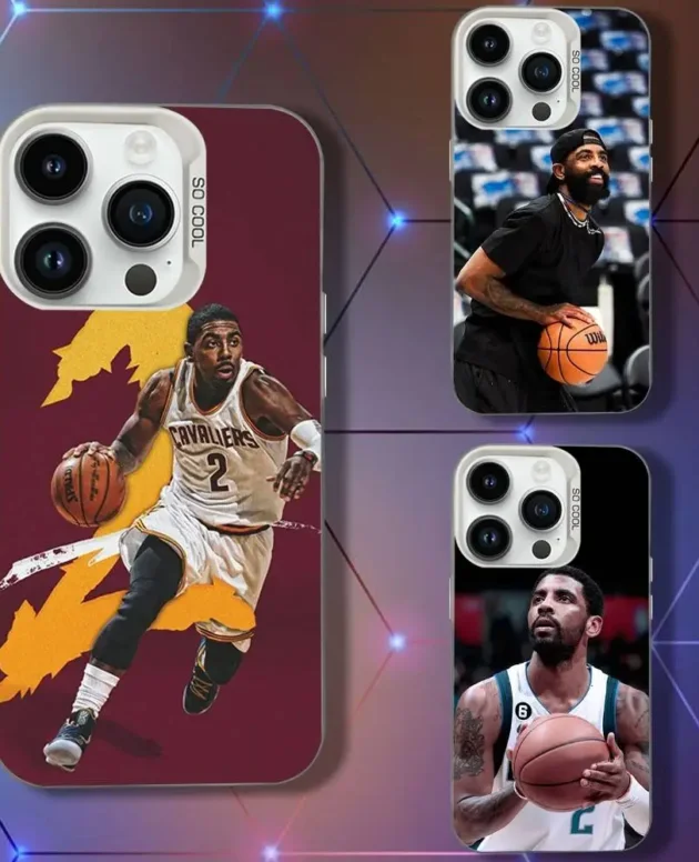 K-Kyries I-Irving Phone Case For iPhone 16,15,14,13,12,11,Pro,XS,Max,Plus,Mini,SE White Candy Matte Shockproof Cover