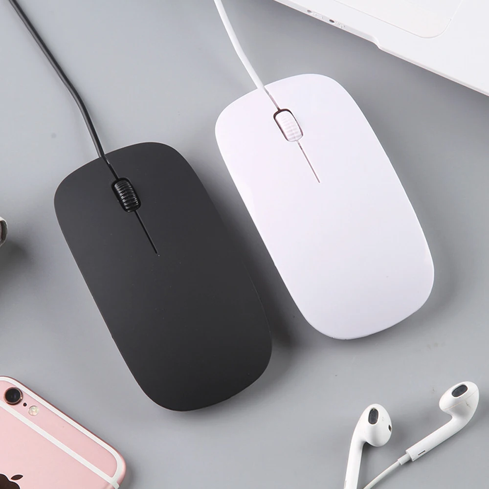1000 DPI USB Optical Wired Computer Mouse 2.4G Receiver Super Slim Mouse for PC Laptop Gaming Accessories Laptop Accessories
