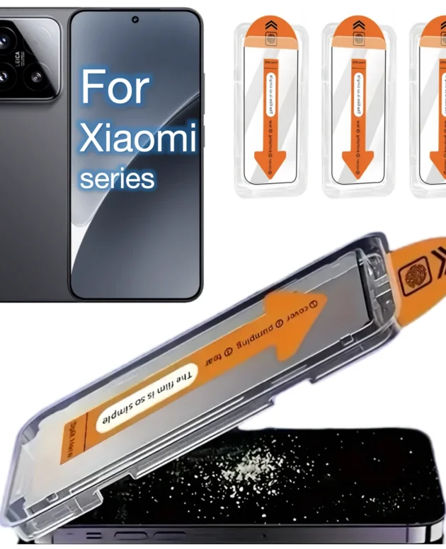 3Pcs For Xiaomi 15 14 13 12t 10 9 9t 10t 11i Pro Lite CC9 Tempered Glass Screen Protector Easy Install Auto-Dust