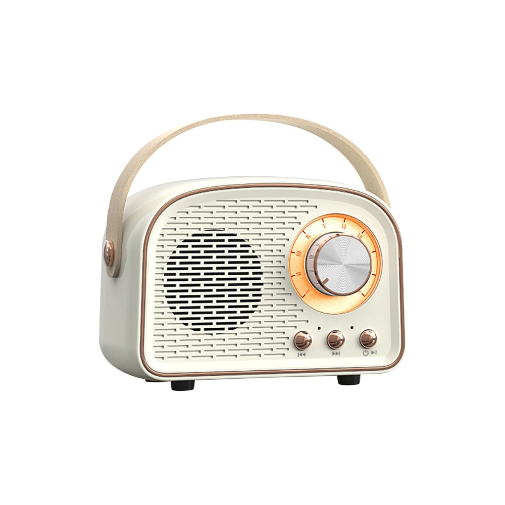 Retro Bluetooth Audio Portable Portable Wireless Bluetooth Audio Home Outdoor Mini Speaker - Image 5