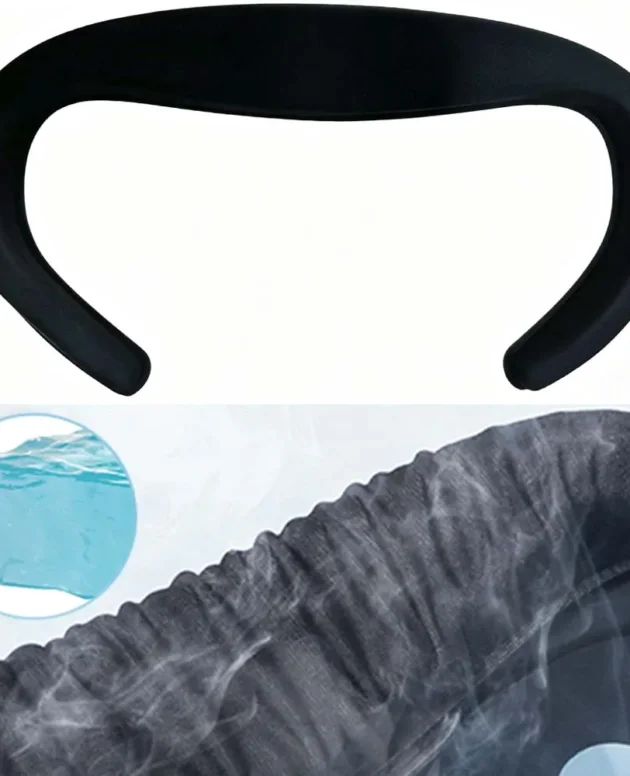 1/2 Pcs Breathable Ice Silk for Quest 3 Cooling Gel Ice Silk Replacement Face Mask Pad VR Glasses Accessories