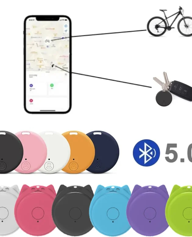 Mini GPS Tracking Device Tracking Air Tag Key Child Finder Pet Tracker Location Smart Bluetooth Tracker Pet Vehicle lost Tracker