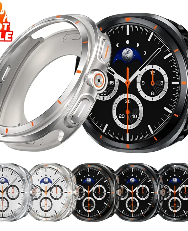 Metal Case For Samsung Galaxy Watch 8 Alloy Hard Frame Protective Bumper Cover for Samsung Galaxy Watch 8 44mm 40mm Accessories