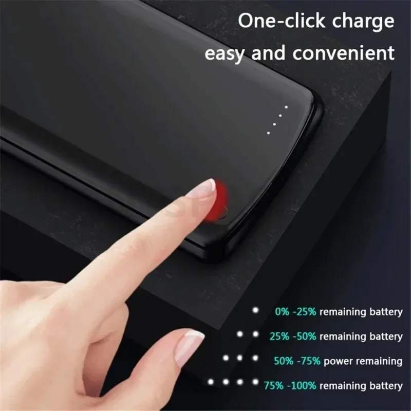 10000mAh Portable Power Bank Cover for Huawei HONOR Magic 5 Pro Magic 5 Battery Cases External Battery Charger Cover - Image 2