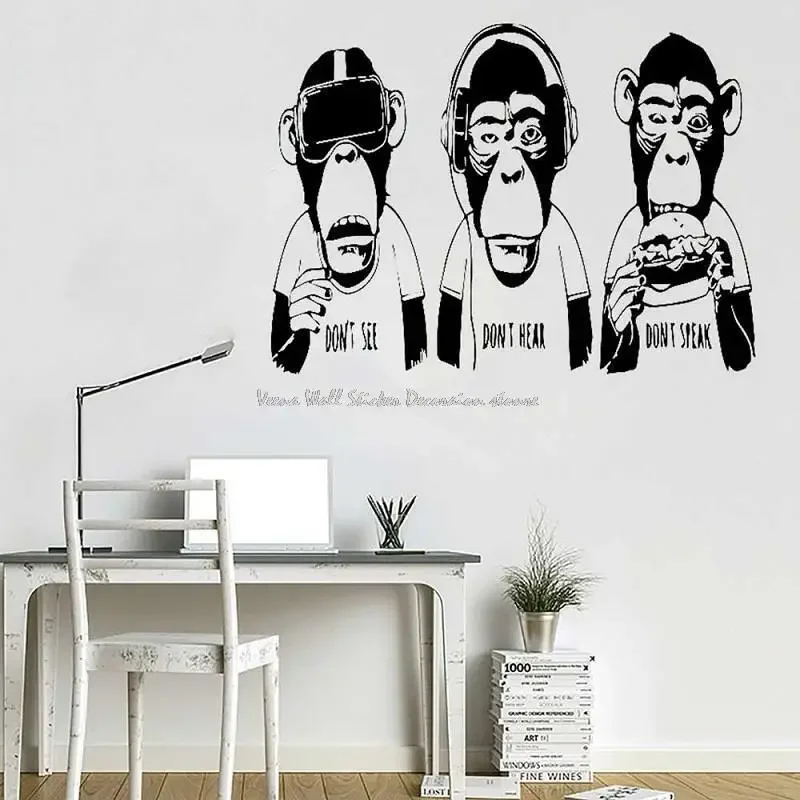 Game Player Room Decoration Wall Stickers VR Game Headset Professional Player E-sports Game Room Decorative Art Mural 19 - Image 4