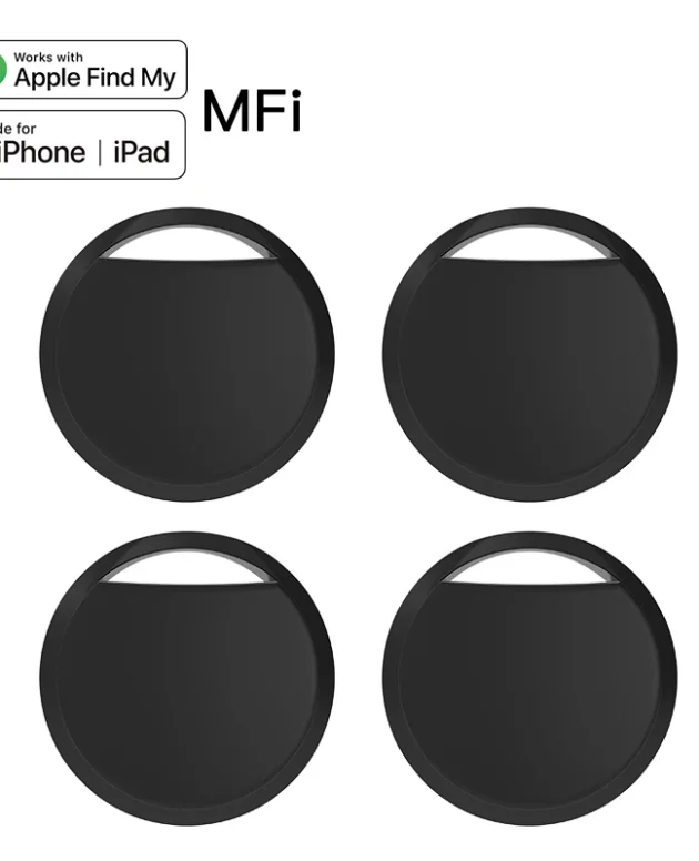 1 / 2 / 4 pcs Anti-lose Tracker Smart Tag for Apple Find My App IOS Bluetooth GPS Tracker For Luggage Child IOS MFi Key Finder