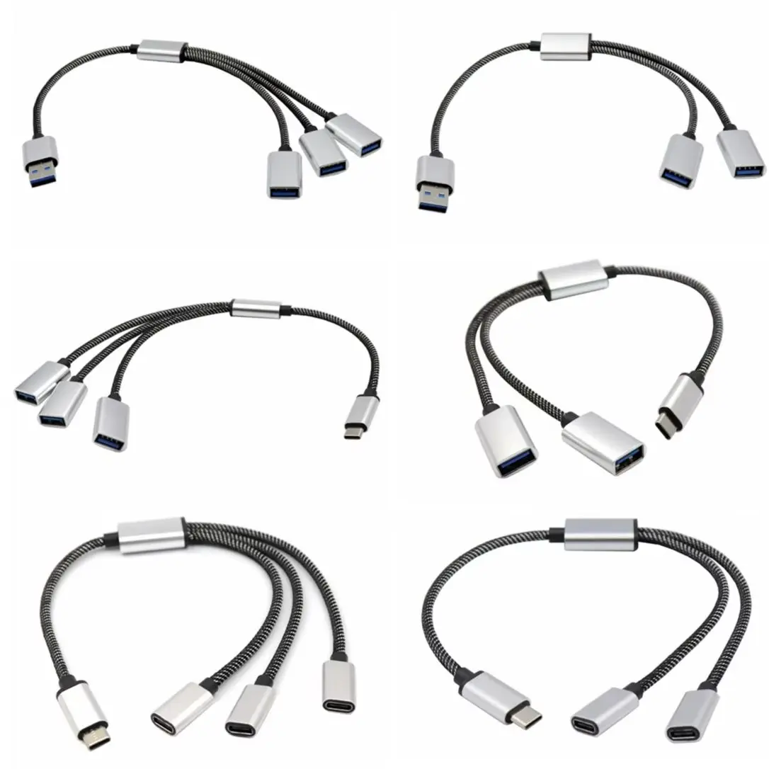 USB C HUB 3.0 Type C 2 3 4 Port Multi Splitter Adapter OTG For Xiaomi Lenovo Macbook Pro 13 15 Air Pro PC Computer Accessories