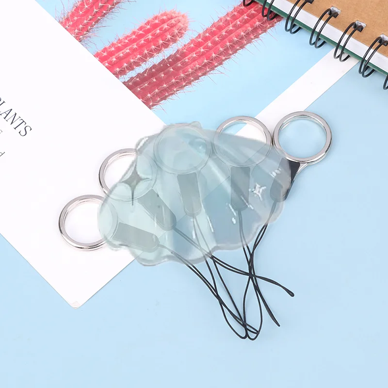 New 5Pcs High Quality Mobile Phone Finger Ring Holder Lanyard Fashion Smartphone Strap Cell Phone Accessory