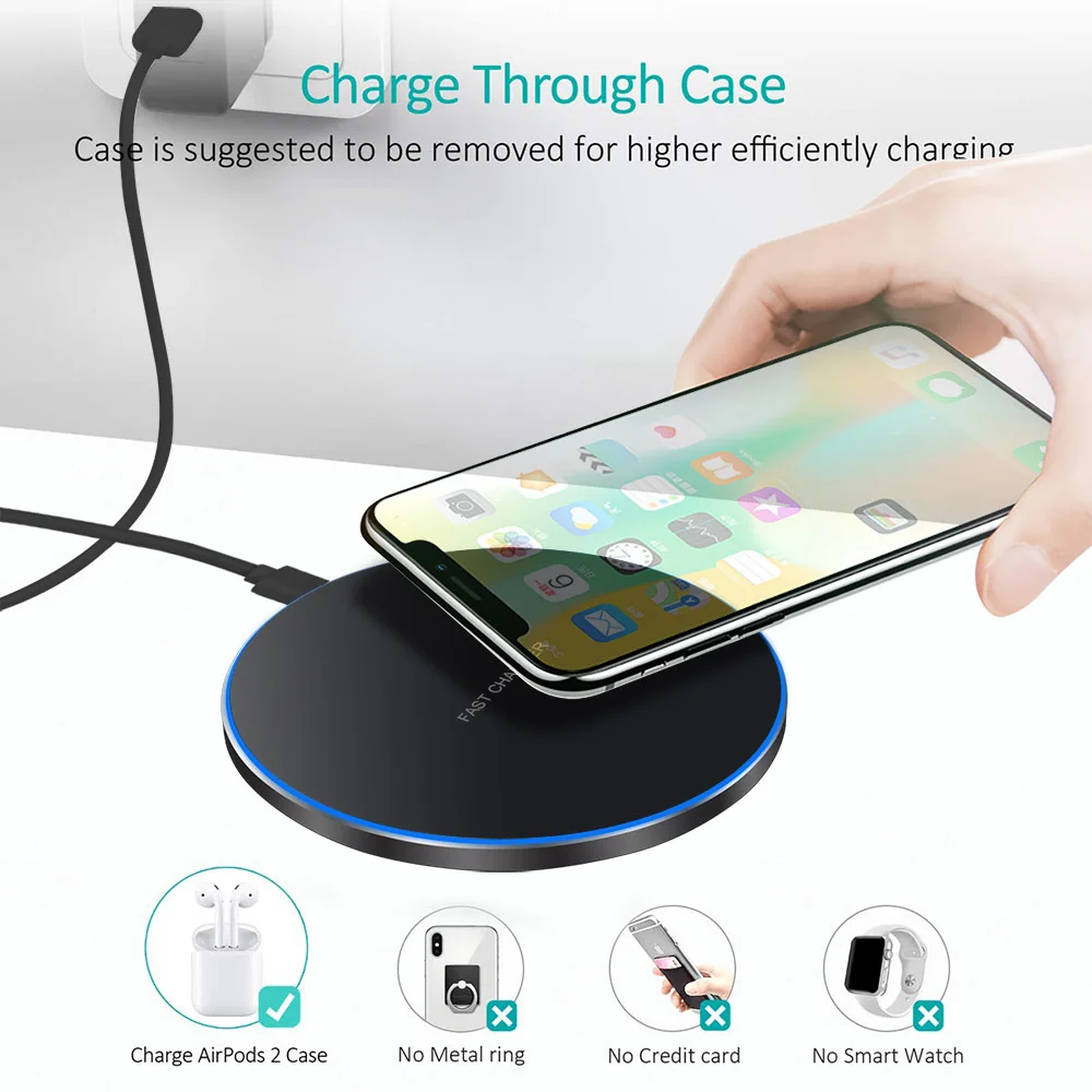 100W Fast Wireless Charger Mobile Phone Chargers Pad Stand For iPhone 15 14 13 12 Pro Max 8 Samsung Xiaomi Charging Dock Station - Image 4