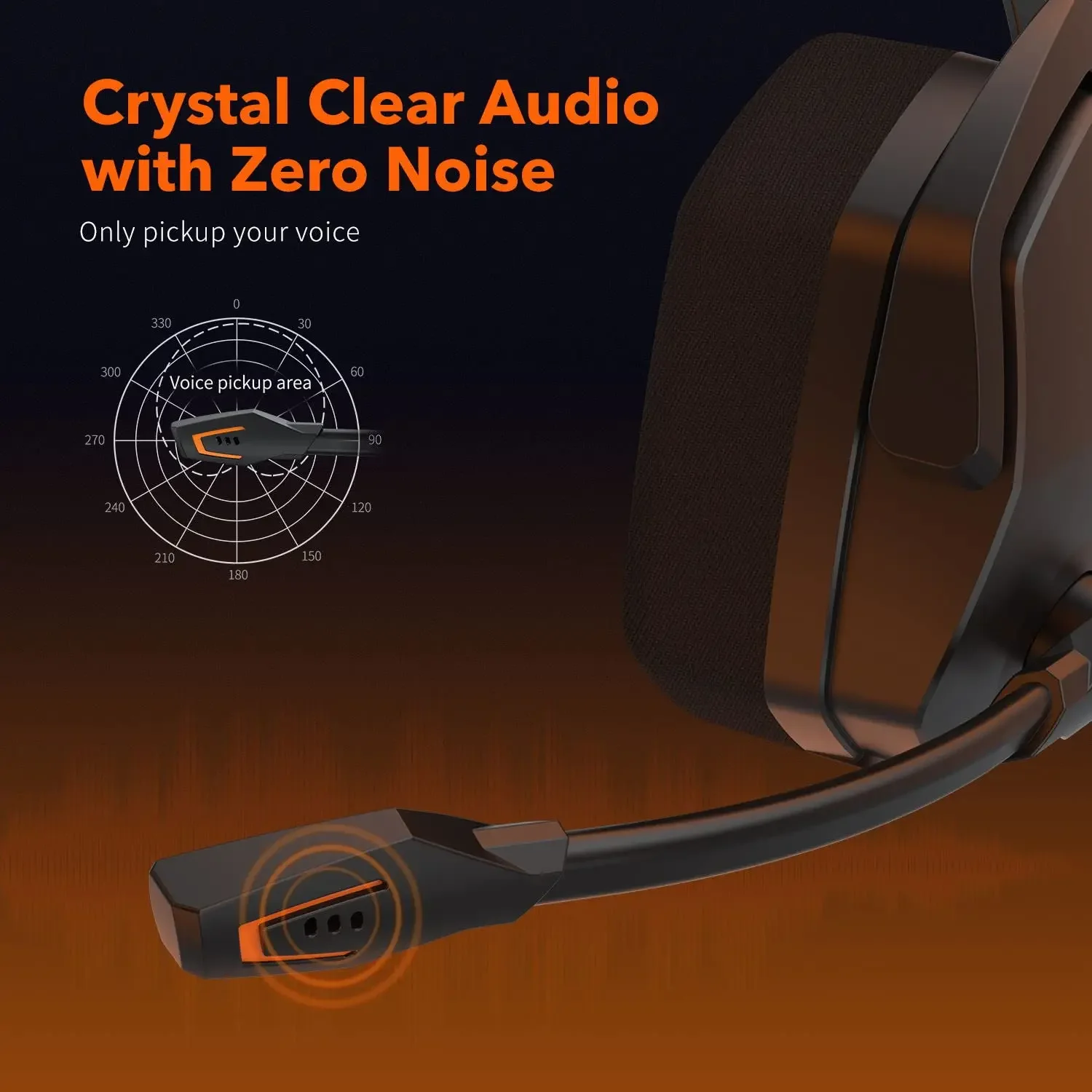 NUBWO N16 Gaming Headset Noise Canceling Mic Stereo Comfortable Design for PS5, PS4, Xbox One, Switch, PC, Laptop, and Mac - Image 4