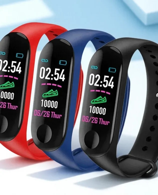 Waterproof Fitness Tracker with Heart Rate Monitor Step Counter Calorie Tracker Call Message Reminder for Outdoor Sports
