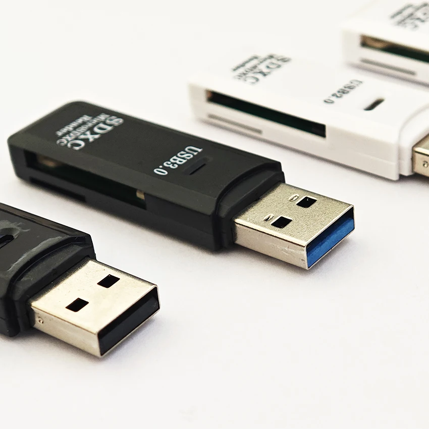 2-in-1 USB3.0 2.0 Card Reader SD TF Memory Card Reader USB Flash Drive Card reader Adapter For PC Laptops Accessories - Image 2