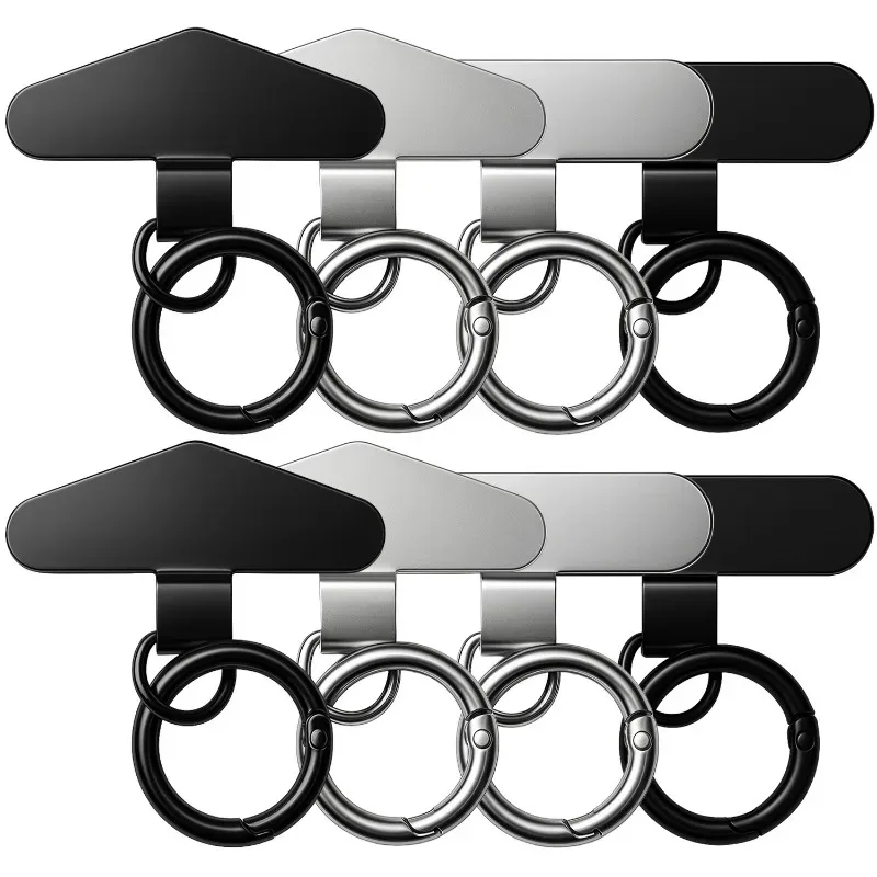 Universal Phone Lanyard Patch Metal Ring Anti-Drop Holder for IPhone 15 16 Pro Max Samsung S24 Xiaomi Phone Lanyard Strap Clips - Image 2