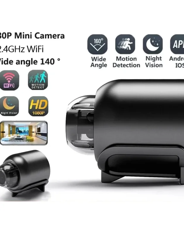 New X5 Mini Camera 1080P Clear Night Vision Lightweight Portable Premium Cams Motion Detection Wireless Surveillance Camera