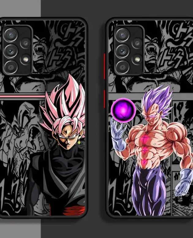Dragons Anime Balls Soft Cover Phone Case for Samsung Galaxy A52 A16 A22 A73 A15 A23 A33 A54 A34 A53 A21s A32 A72 A25 A24 A55