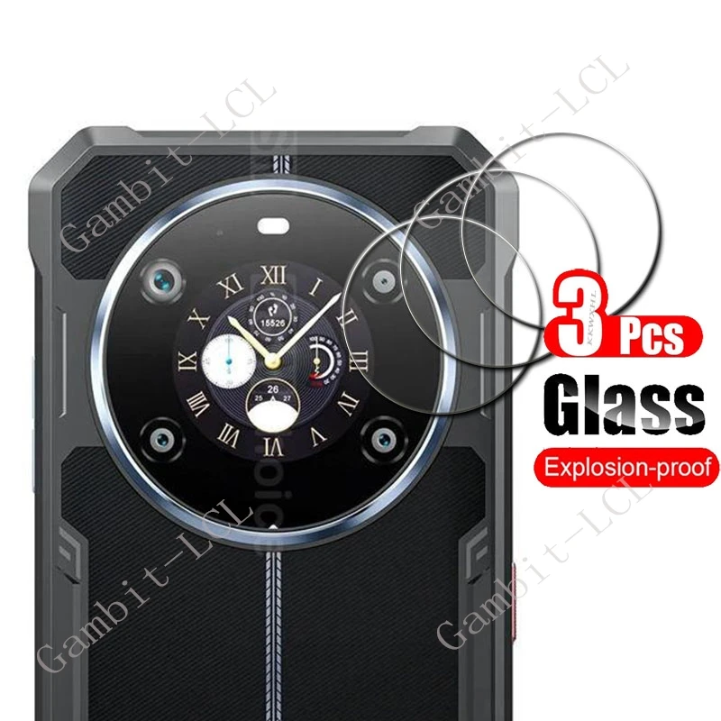 3PCS 9H Tempered Glass For FOSSiBOT F109 Protective ON FOSSiBOTF109 Back Camera Lens Screen Protector Cover Film