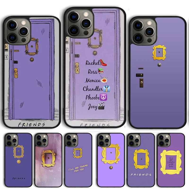 Friends Tv Show Door Coque Shell For iPhone 17 Air 15 16e 14 13 12 Pro Max 11 Pro Max Plus Phone Case Cover