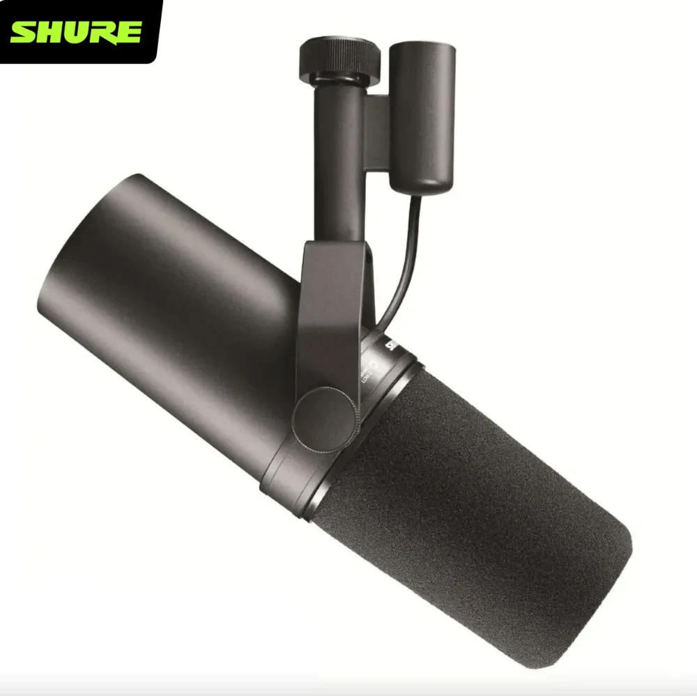Shure SM7B microphone sm7b dynamic microphone podcast studio set for Live/Stage Recording Podcasting cardioid Black Metal mic 7b