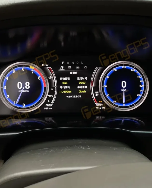 Digital Cluster For Toyota LC100 LX470 2002-2007 LCD Instrument Panel Virtual CockPit Speed Meter Dashboard Car Accessories