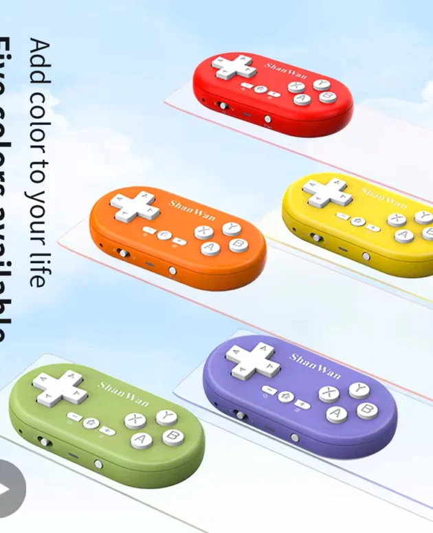 Mini Control Gamepad Bluetooth For iPhone Android PS4 PS3 Switch Xbox Mobile PC IOS TV Gaming Wireless Controller Phone Game Pad