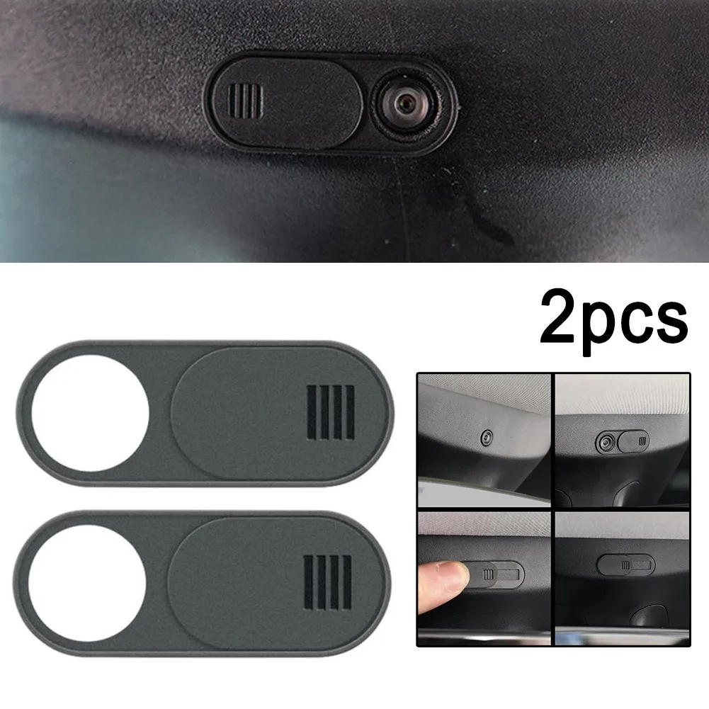 ABS Webcam Privacy Cover for Tesla Interior Camera Fits For Model 3 Y 2017 2021 Slide Left Right to Enable Disable Recording - Image 2