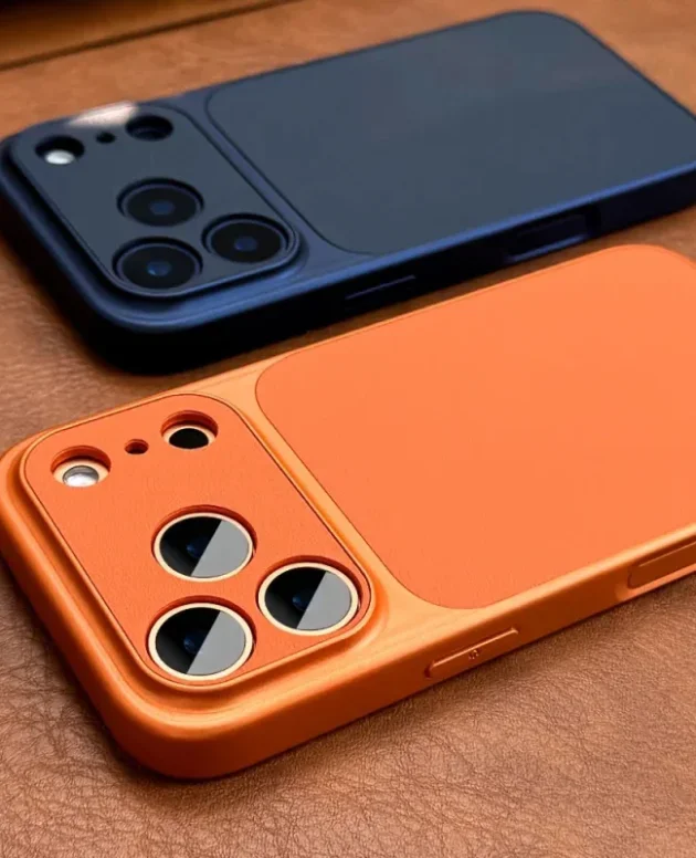 Luxurious New Orange Retro Phone CaseiPhone 17Air 16 15 14 17Pro 17PromaxSoft-sided hard case