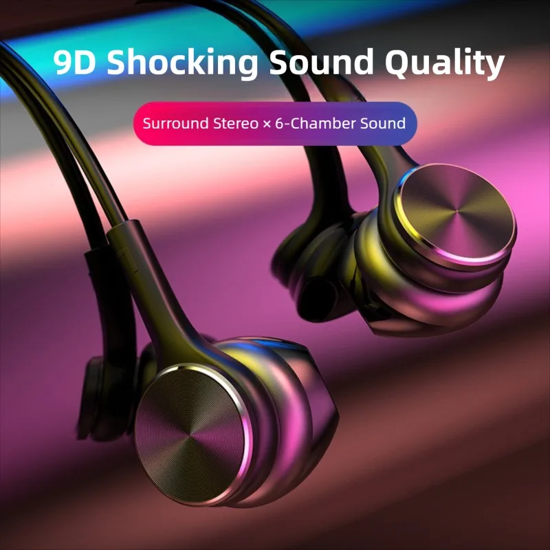 Type C Wired Headphones HiFi Stereo Volume Control Headset With HD Mic 3.5mm Earphones For Samsung Galaxy iPhone 17 16 Earbud - Image 5