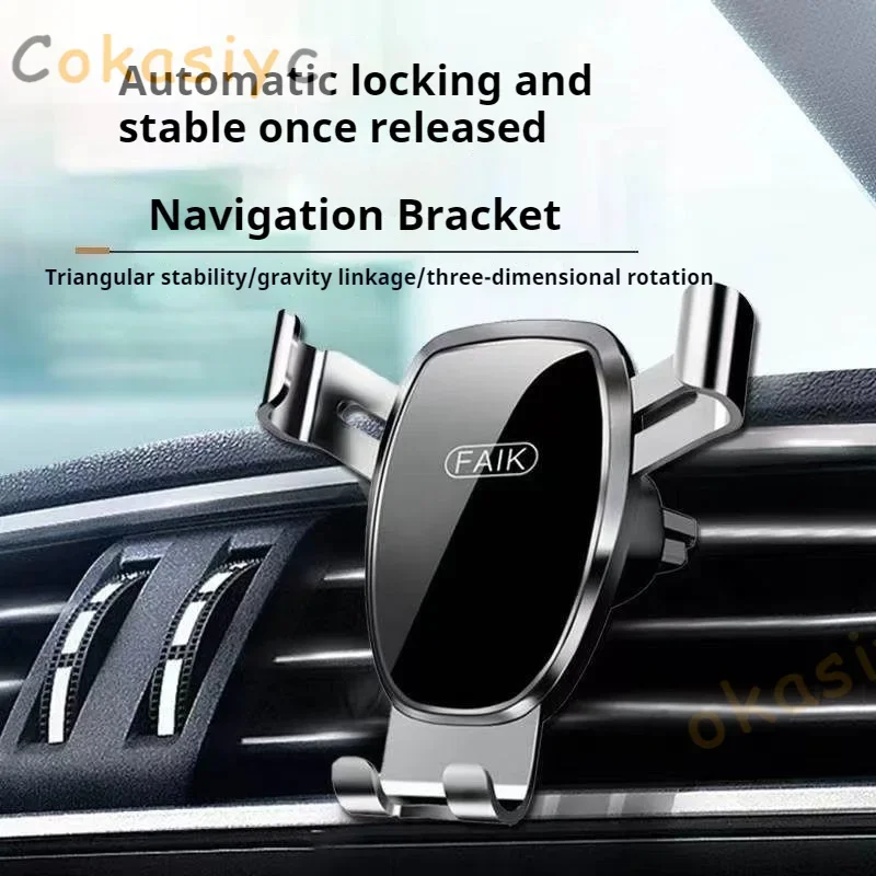 Car Mobile Phone Holder for Hyundai Palisade LX2 2020~2023 Air Vent Cellphone Bracket Auto Smartphone Stand Gravity Accessories - Image 2