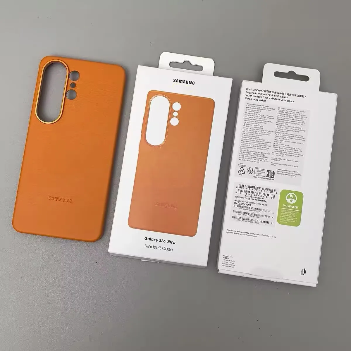 Samsung Galaxy S26 Ultra 5G Case Premium Genuine Luxury Leather Phone Case Full Protective Shockproof Shell S26+/Plus S26 5G