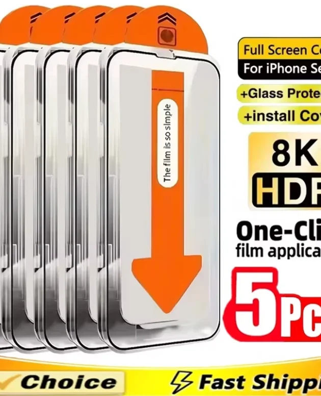 1-5PCS Fingerprint Unlock Tempered Glass For Samsung S26 S25 S24 Ultra S23 S22 A57 A37 A56 A55 A54 A36 A26 A16 Screen Protector