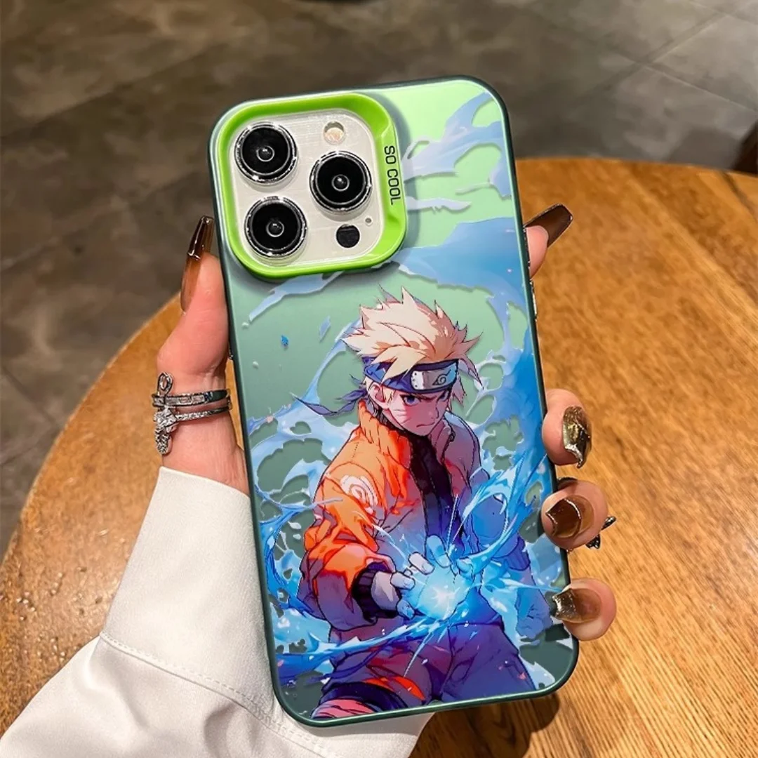 Anime Naruto Rasengan Phone Case for Apple iPhone 16 15 14 13 12 11 17 Pro Max Plus 16pro 14pro Air NARUTO Cartoon Back Cover - Image 4