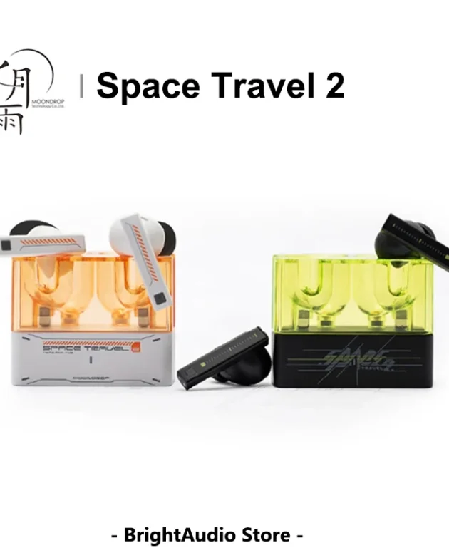 MOONDROP Space Travel 2 TWS Wireless Bluetooth 6.0 Earphone HiFi Earbuds Noise-Canceling ANC Low-latency Game Mode SBC AAC