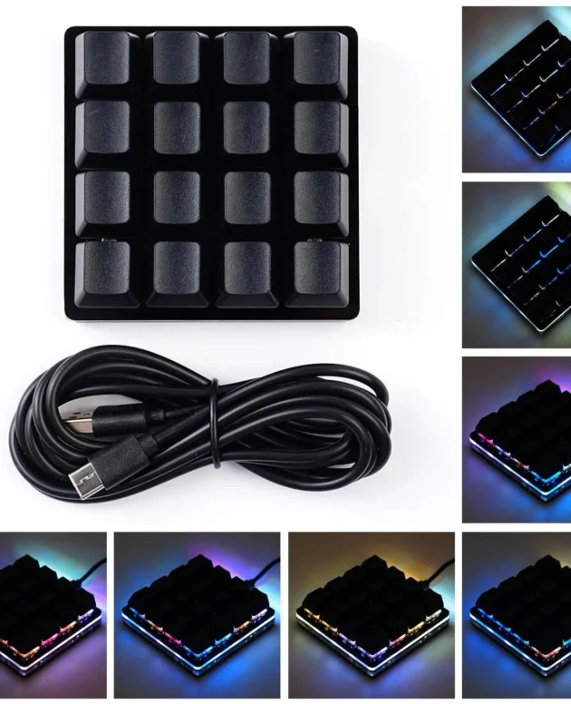 16/8Key Mini Keyboard Mechanical Keyboard Gaming Programming Custom Keyboard Keycaps For Photoshop SayoDevice