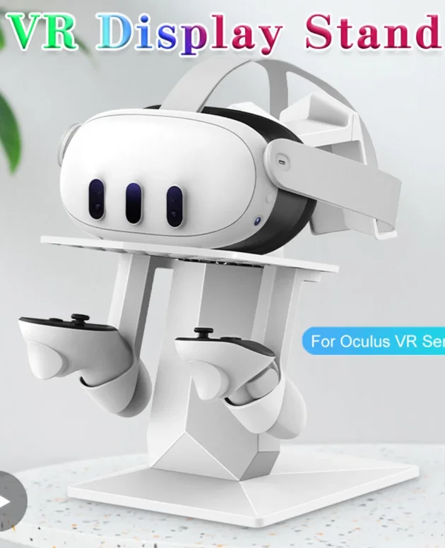 For Meta Oculus Quest 3 2 Pro Quest3 Quest2 Cradle Stand Holder Support Game Accessory Virtual Reality VR Glasses Headset Helmet