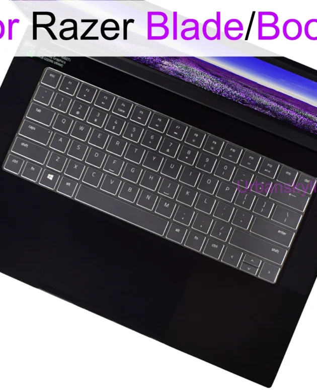 Keyboard Cover for Razer Blade 14 15 16 17 Pro 18 Stealth Book 13 2024 2023 2021 2020 2019 TPU Protector Skin Case Accessories
