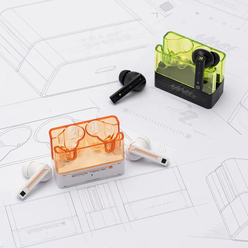 MOONDROP Space Travel 2 TWS Wireless Bluetooth 6.0 Earphone HiFi Earbuds Noise-Canceling ANC Low-latency Game Mode SBC AAC - Image 4