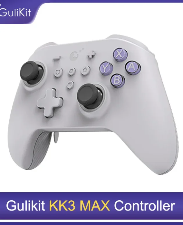 GuliKit KK3 MAX NS39 KingKong 3 Bluetooth Controller Wireless Gamepad with Hall Joystick for Nintendo Switch/Android/PC/IOS
