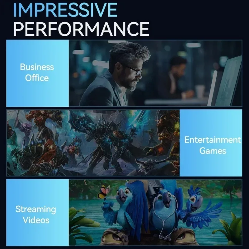 Intel Core i9 10980HK Windows 11 Pro Portable Pc Computer 32GB RAM 1/2TB SSD WIFI 6 BT5.2 4K 60Hz HD Mini Gaming Office Study Pc - Image 5
