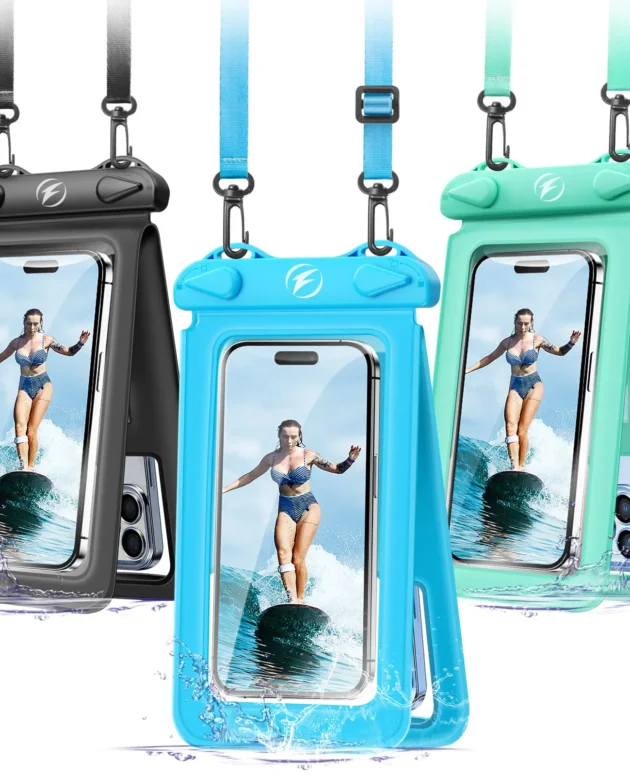 Double Pouch Waterproof Phone Case Bag Swimming Dry Cover Pouch For iPhone 16 15 14 13 12 11 Pro Max X Xiaomi Samsung S24 Ultra