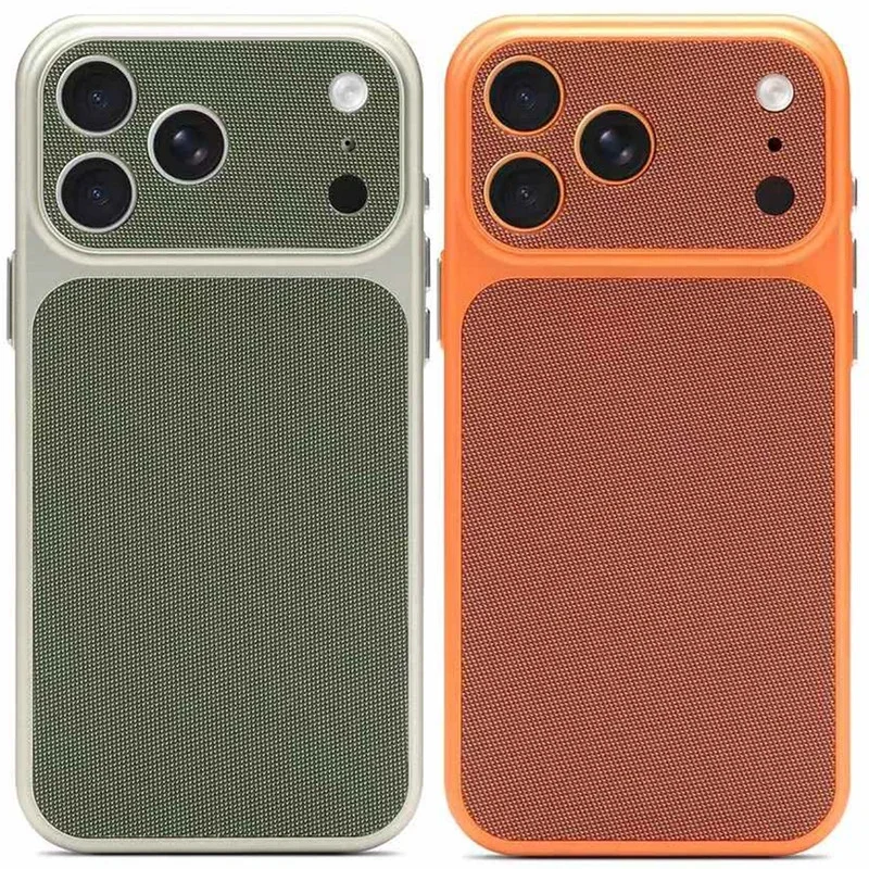 Luxury Original Technology Woven For Magsafe Animation Case For iPhone 17 16 15 14 Pro Max Wireless Charge Science Fabric Cover